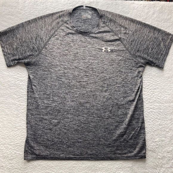 Under Armour Other - Under Armour UA T-Shirt Mens Size L Large (Measured 23 1/2" X 29 1/4") Gray Grey